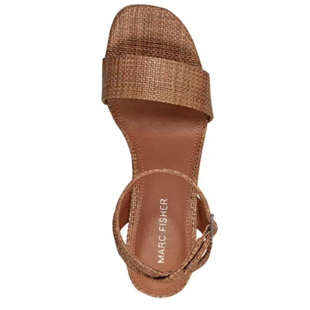 Marc Fisher Sadel Platform Sandal NWB sz 9.5 - Picture 3 of 11